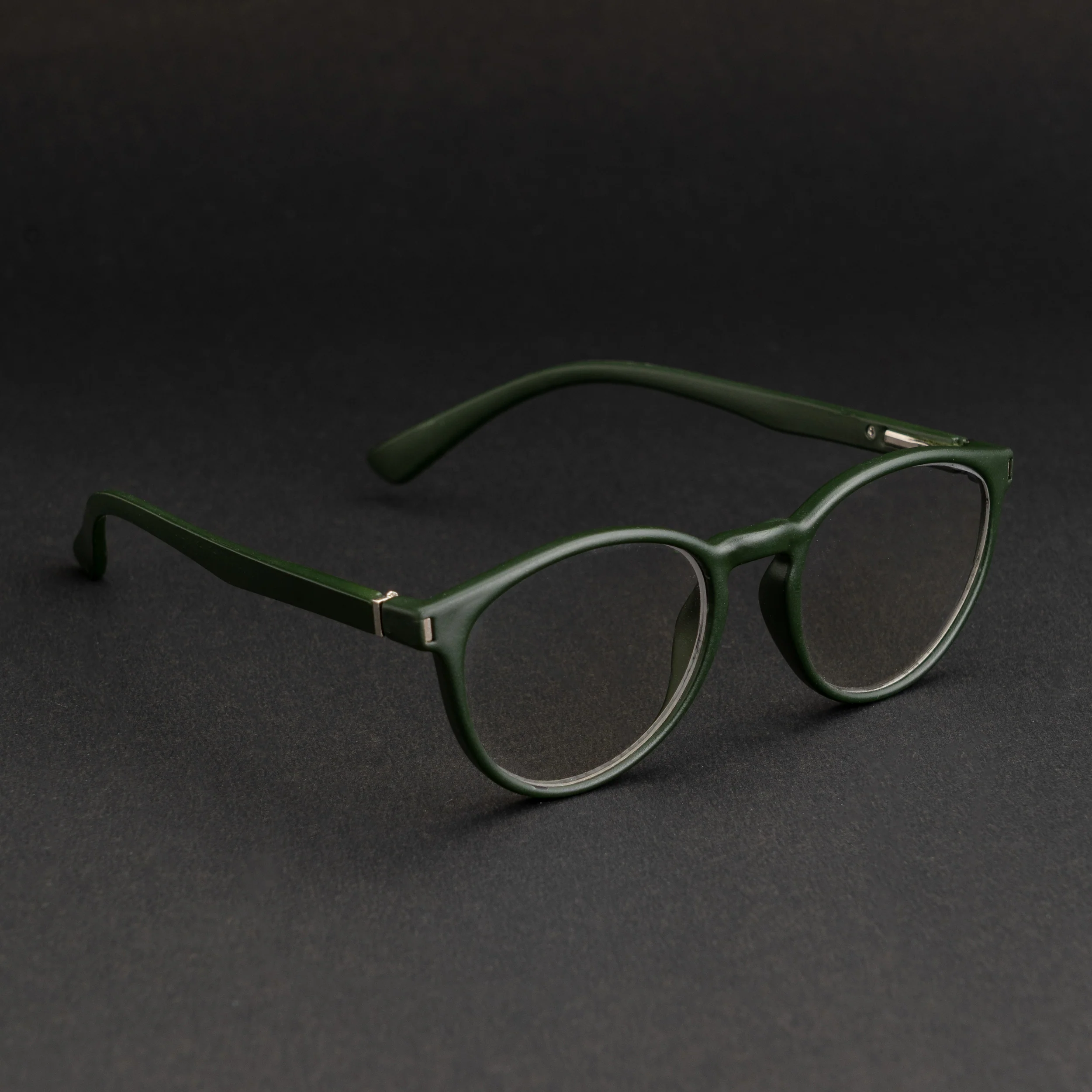 Round Dark Olive green screen frame - Image 3