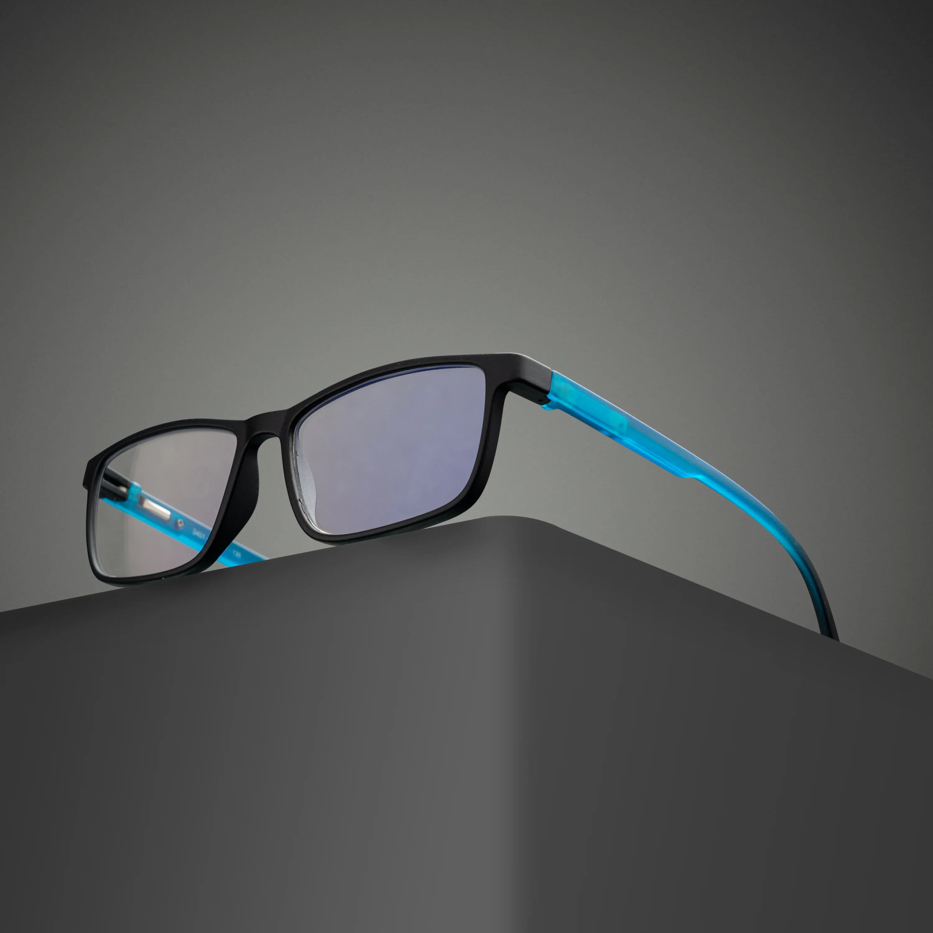 Rectangle Matt Black A2 frame screen glass