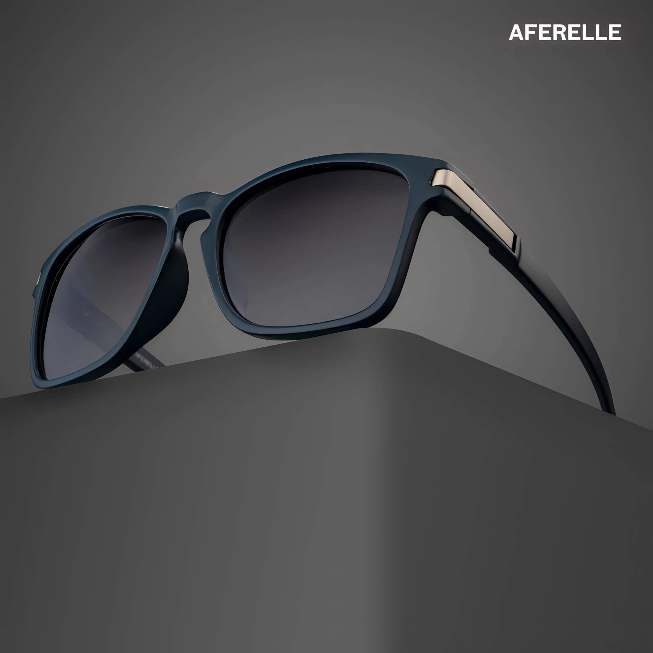 THE PRODUCER | Classic Blue Black Unisex UV400 HD Pro Sunglasses For Biking Running Sports Adventure