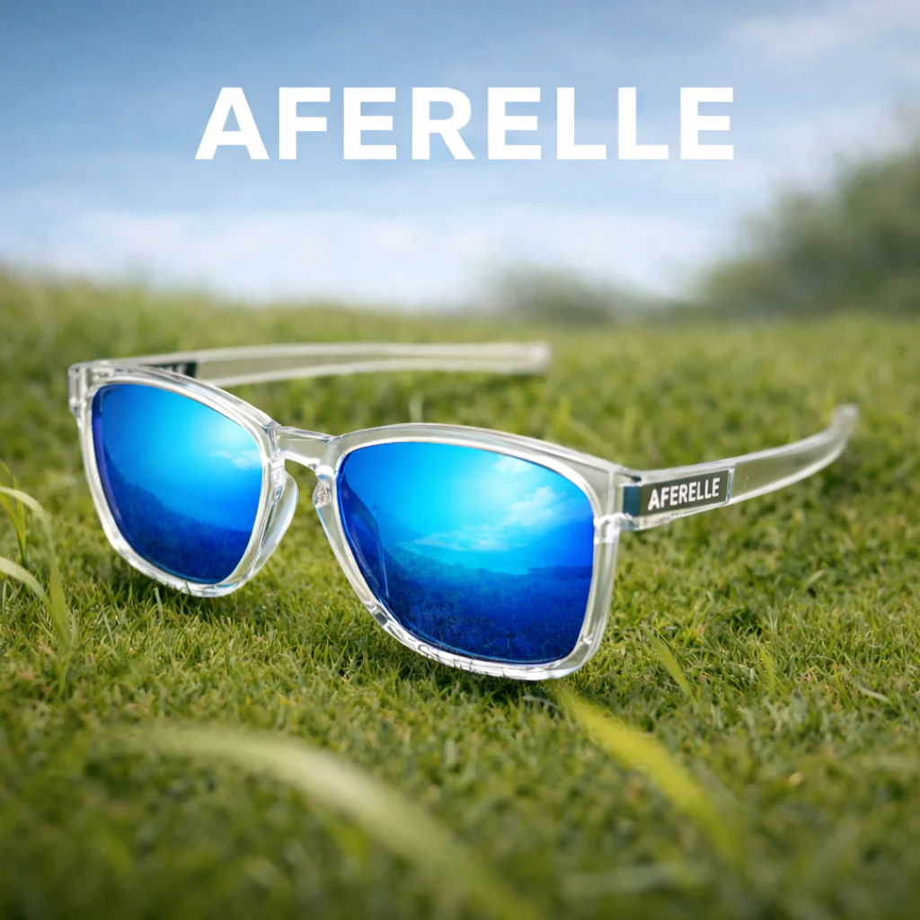 THE PRODUCER | V0 Glossy Clear Blue Unisex UV400 HD Pro Sunglasses