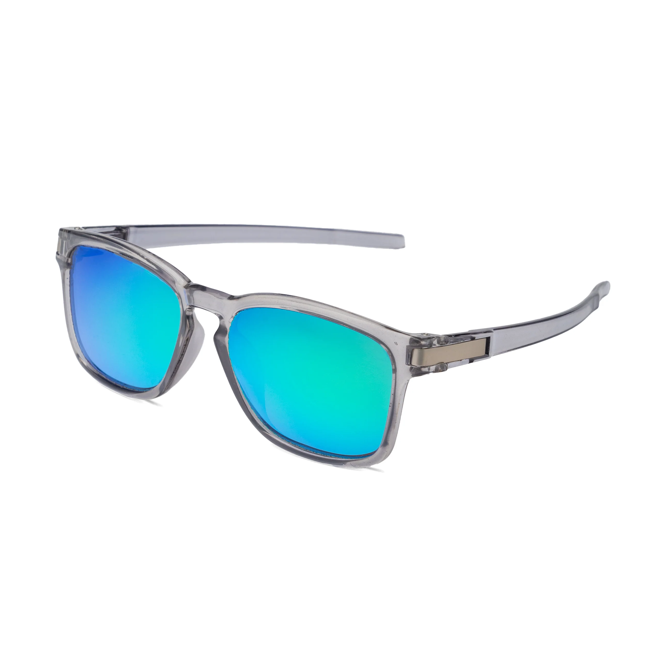 THE PRODUCER | Glossy Grey Green Unisex UV400 HD Polarized Pro Sunglasses  For Biking Running Sports Adventure - Image 3