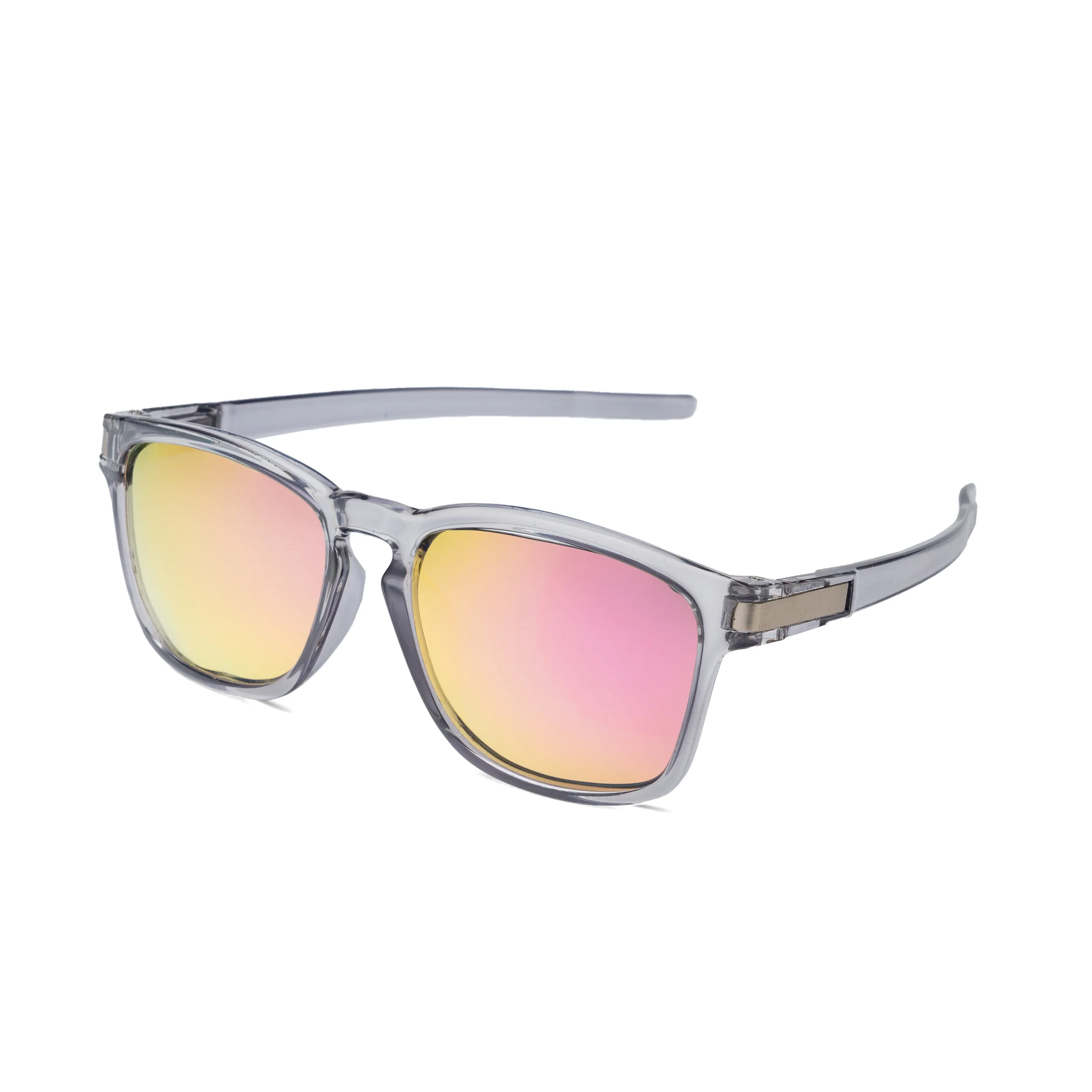 THE PRODUCER | Glossy Grey Pink  Unisex UV400 HD Polarized Pro Sunglasses  For Biking Running Sports Adventure - Image 2