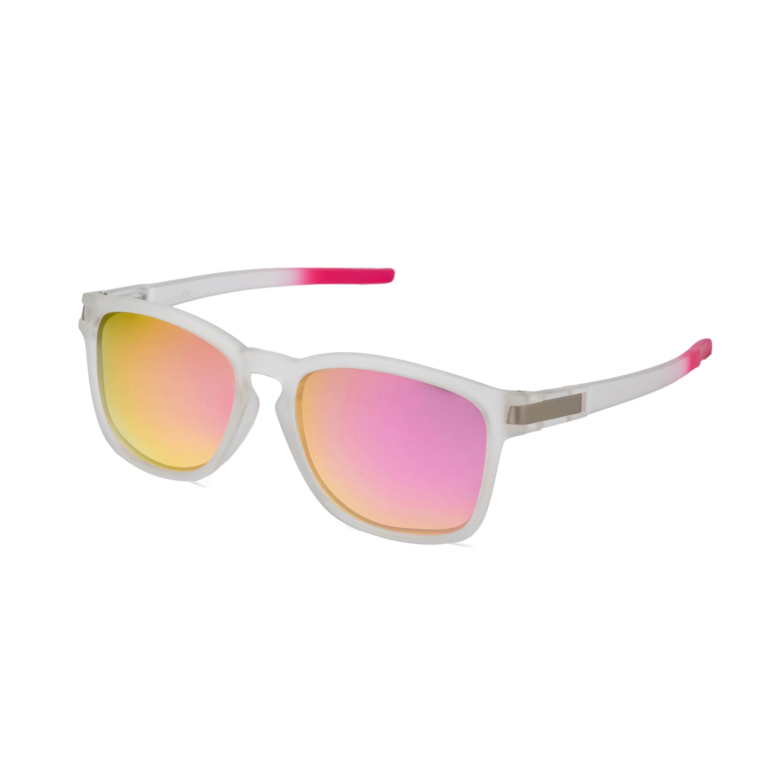 THE  PRODUCER | Clear Pink  Unisex UV400 HD Polarized Pro Sunglasses For Biking Running Sports Adventure - Image 3