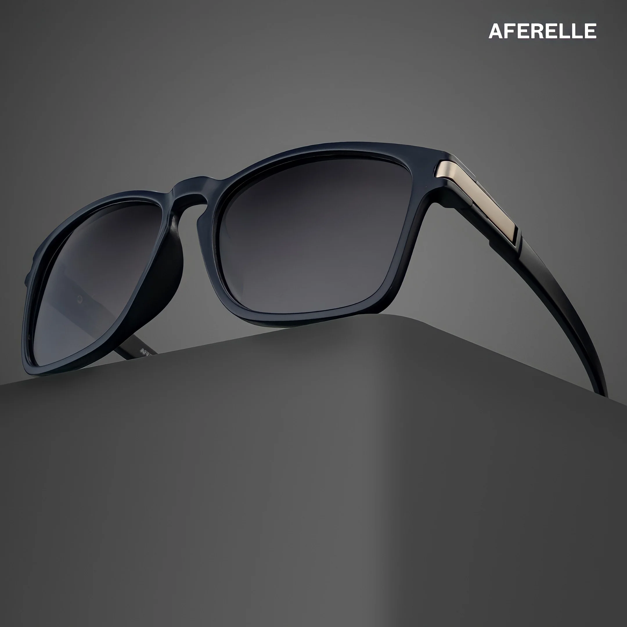 THE PRODUCER |Polarized Dark Navy Unisex UV400 HD Pro Sunglasses For Biking Running Sports Adventure
