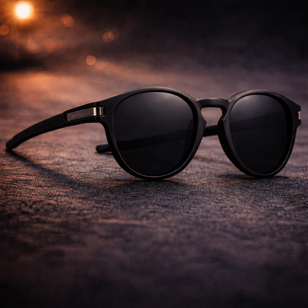 THE BOSS | Polarized V0 Matt Black UV400 Unisex UV400 HD Pro Sunglasses For Biking Running Sports Adventure