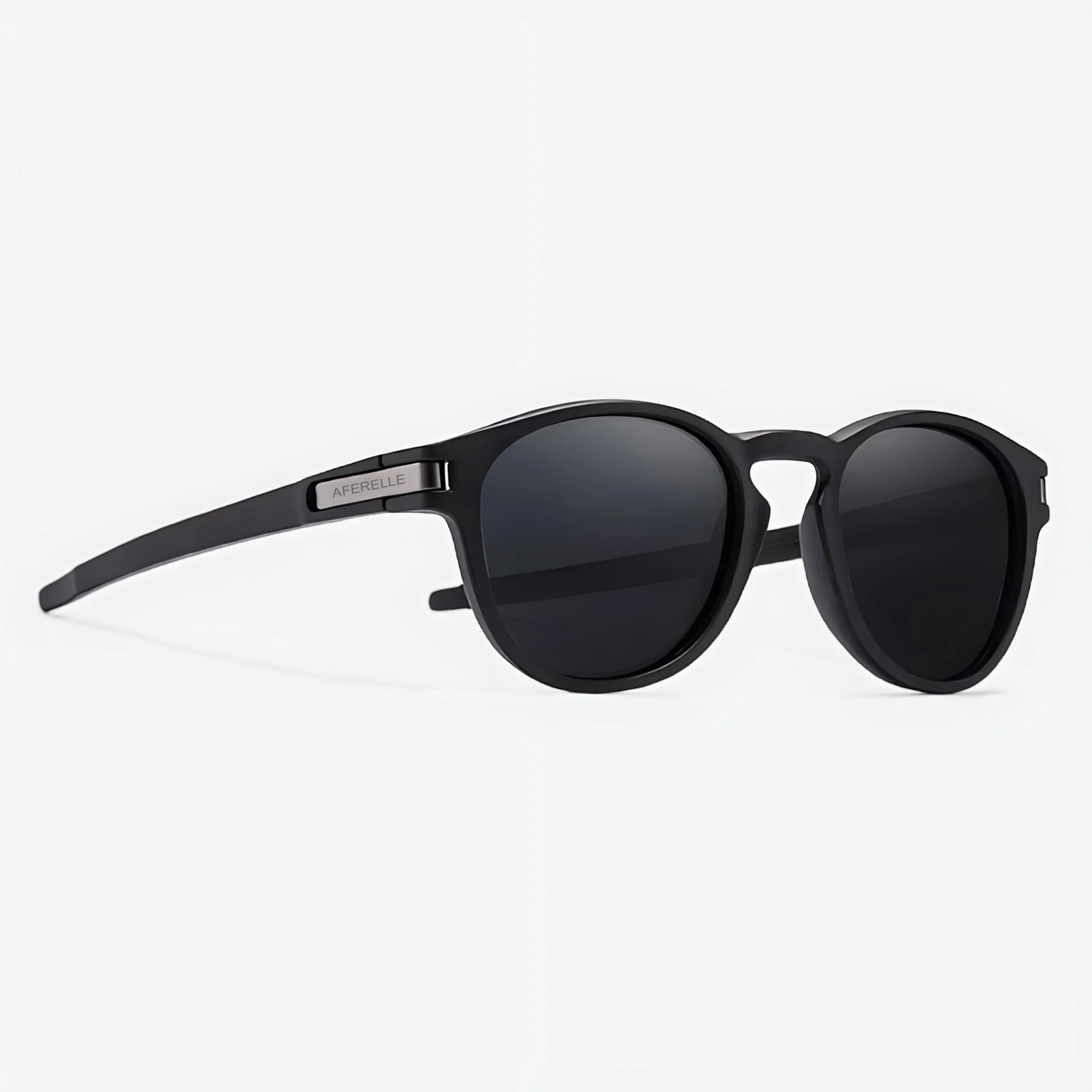 THE BOSS | Polarized V0 Matt Black UV400 Unisex UV400 HD Pro Sunglasses For Biking Running Sports Adventure - Image 3