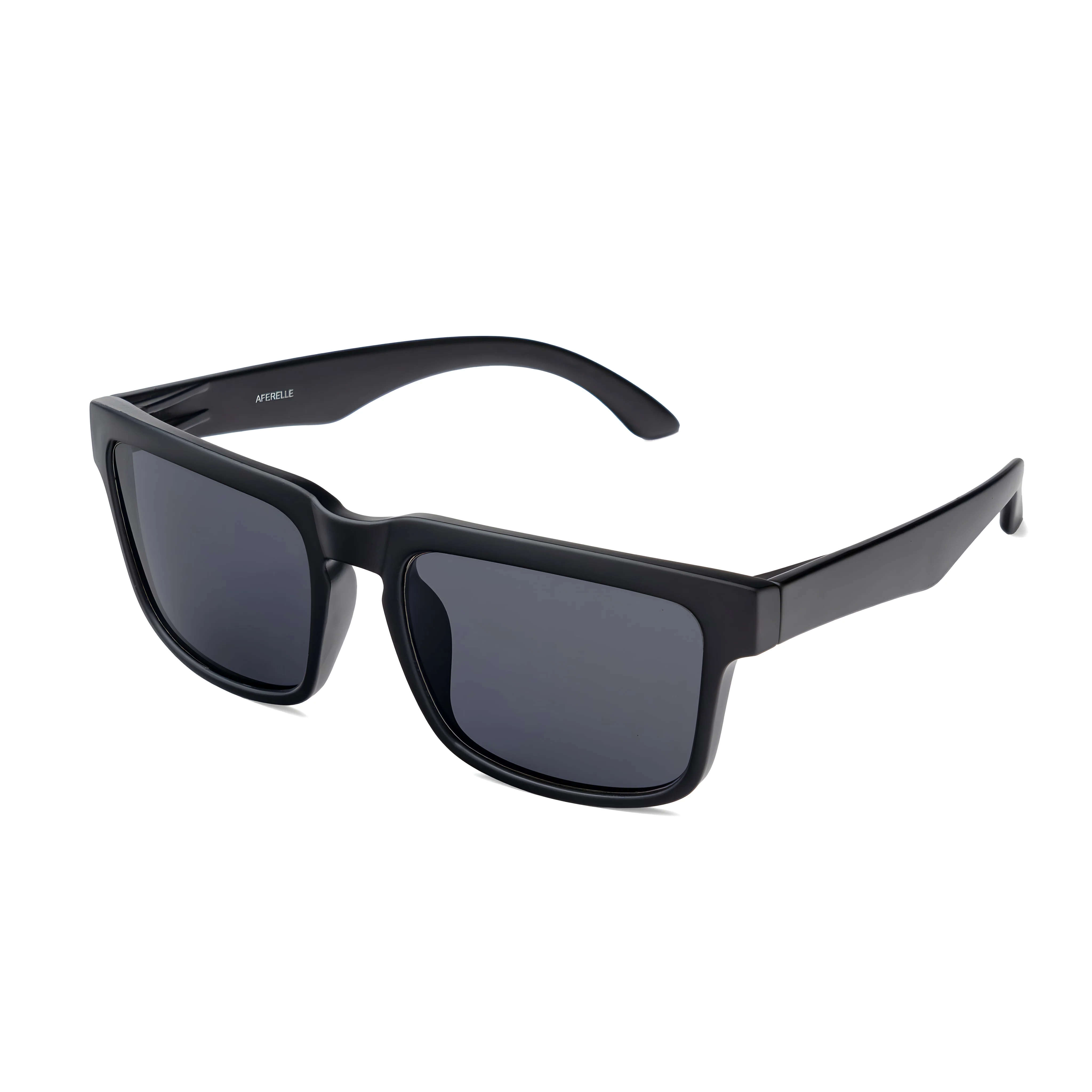 THE CHALLENGER Matt Black UV400 Polarized Sunglasses - Image 4