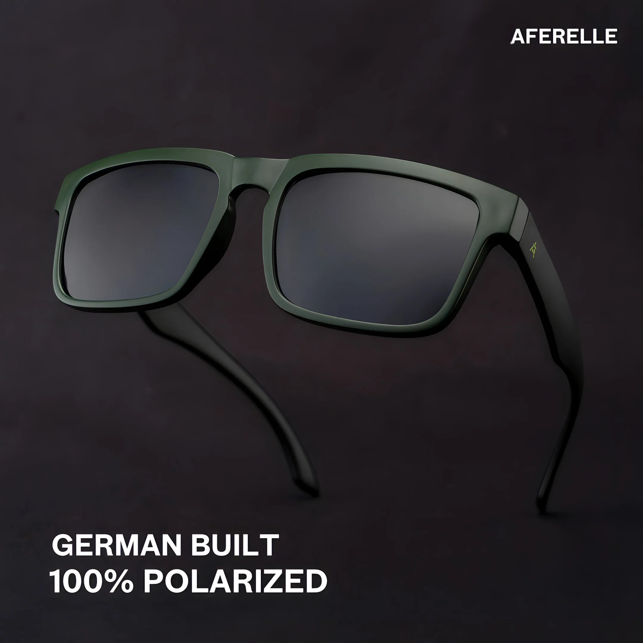 THE CHALLENGER Olive Black UV400 Polarized Sunglasses - Image 3