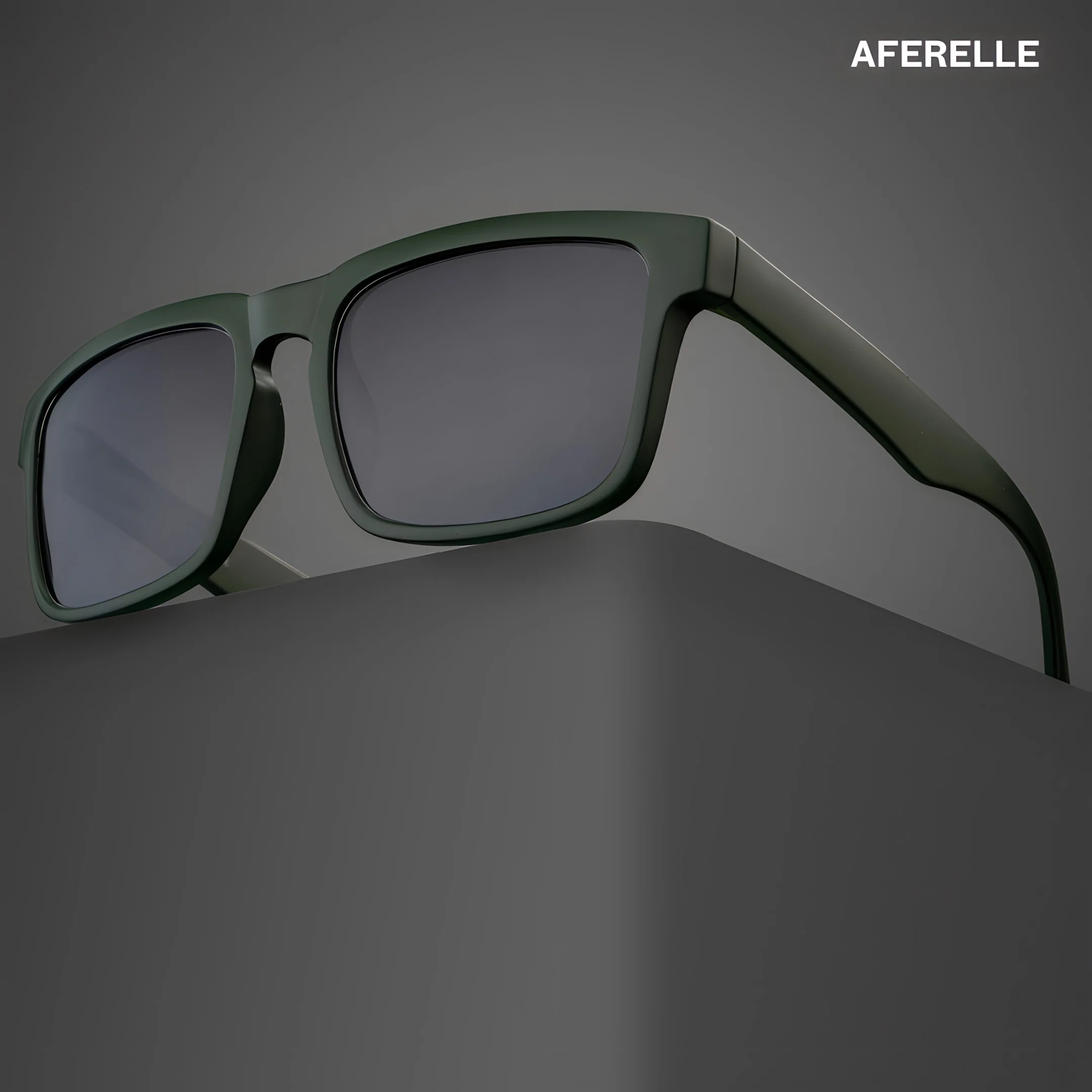 THE CHALLENGER Olive Black UV400 Polarized Sunglasses - Image 2