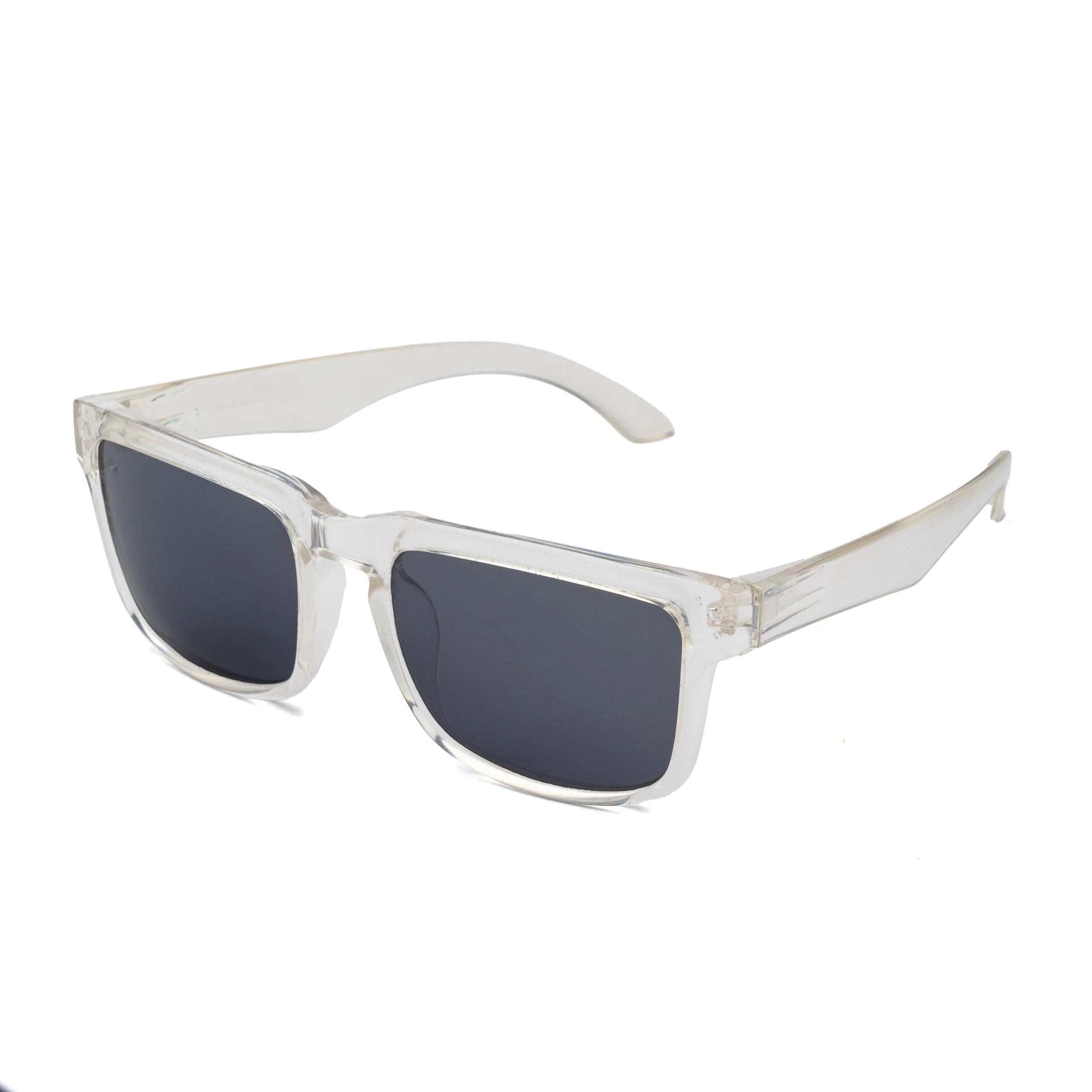 THE CHALLENGER Glossy Clear Black UV400 Polarized Sunglasses - Image 4