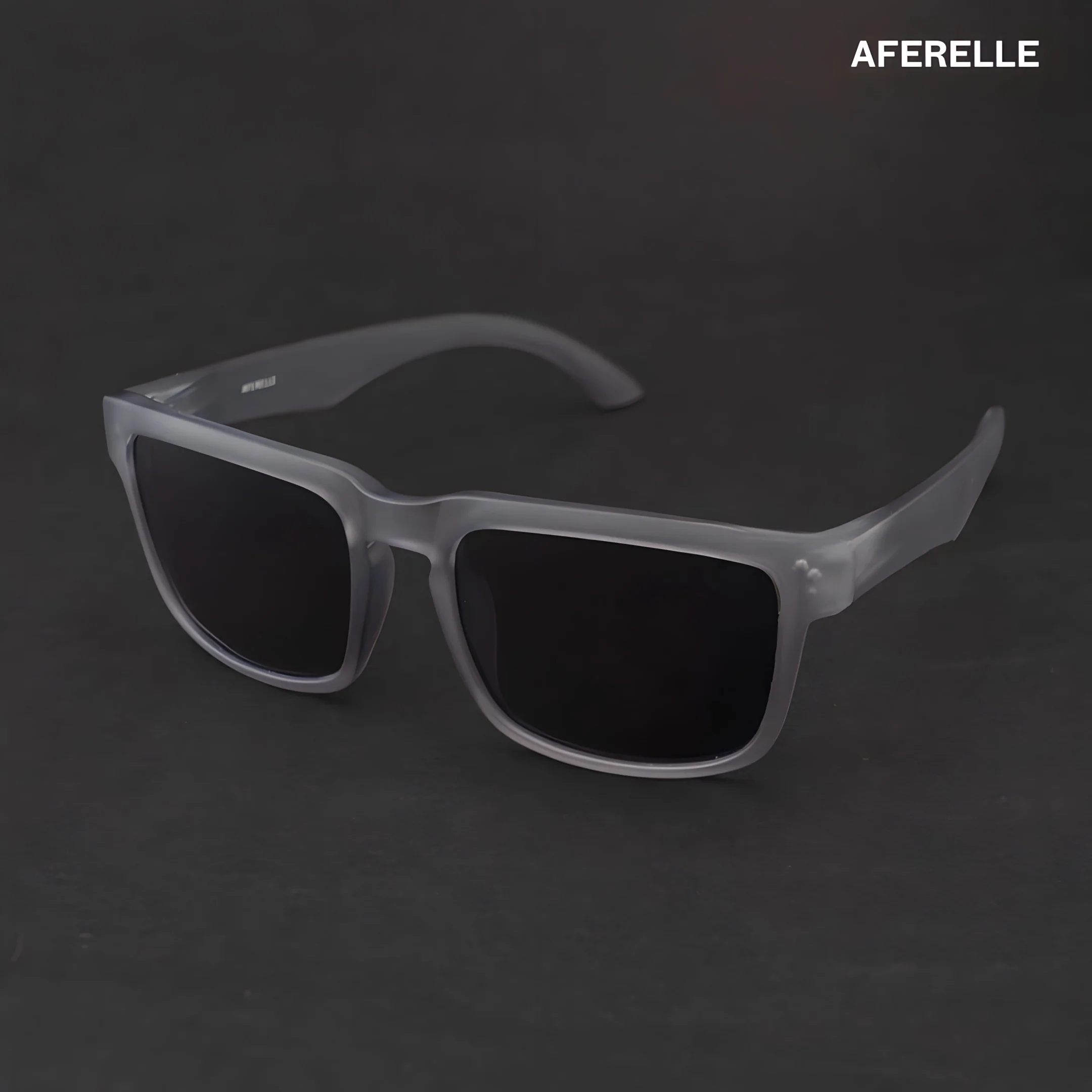 THE CHALLENGER Matt Grey Black UV400 Polarized Sunglasses - Image 2