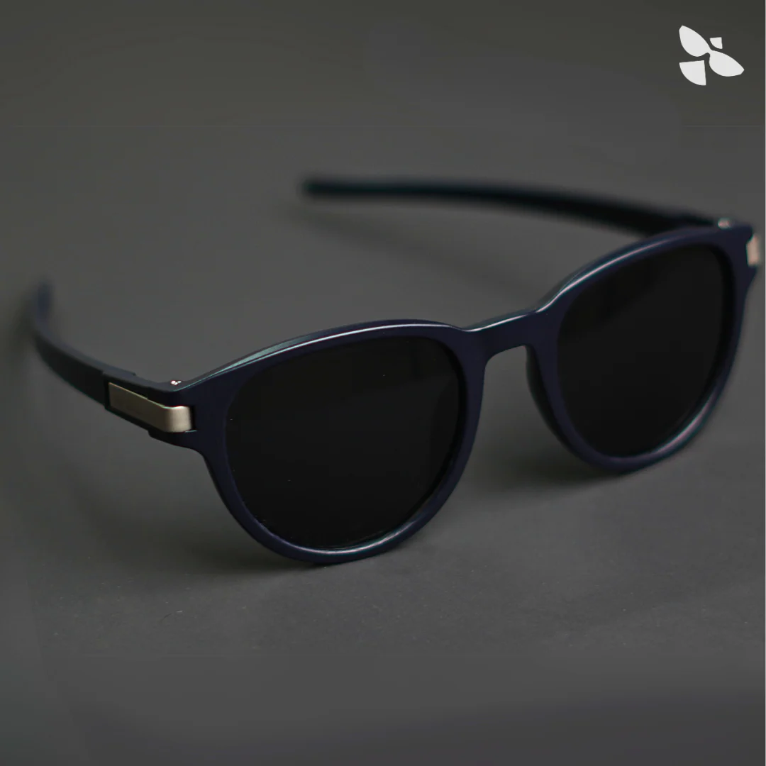 THE BOSS Polarized Navy Blue and Black Lens Unisex UV400 HD Pro Sunglasses