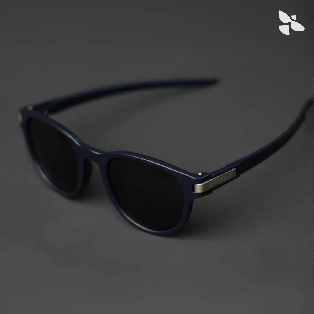 THE BOSS Polarized Navy Blue and Black Lens Unisex UV400 HD Pro Sunglasses - Image 3