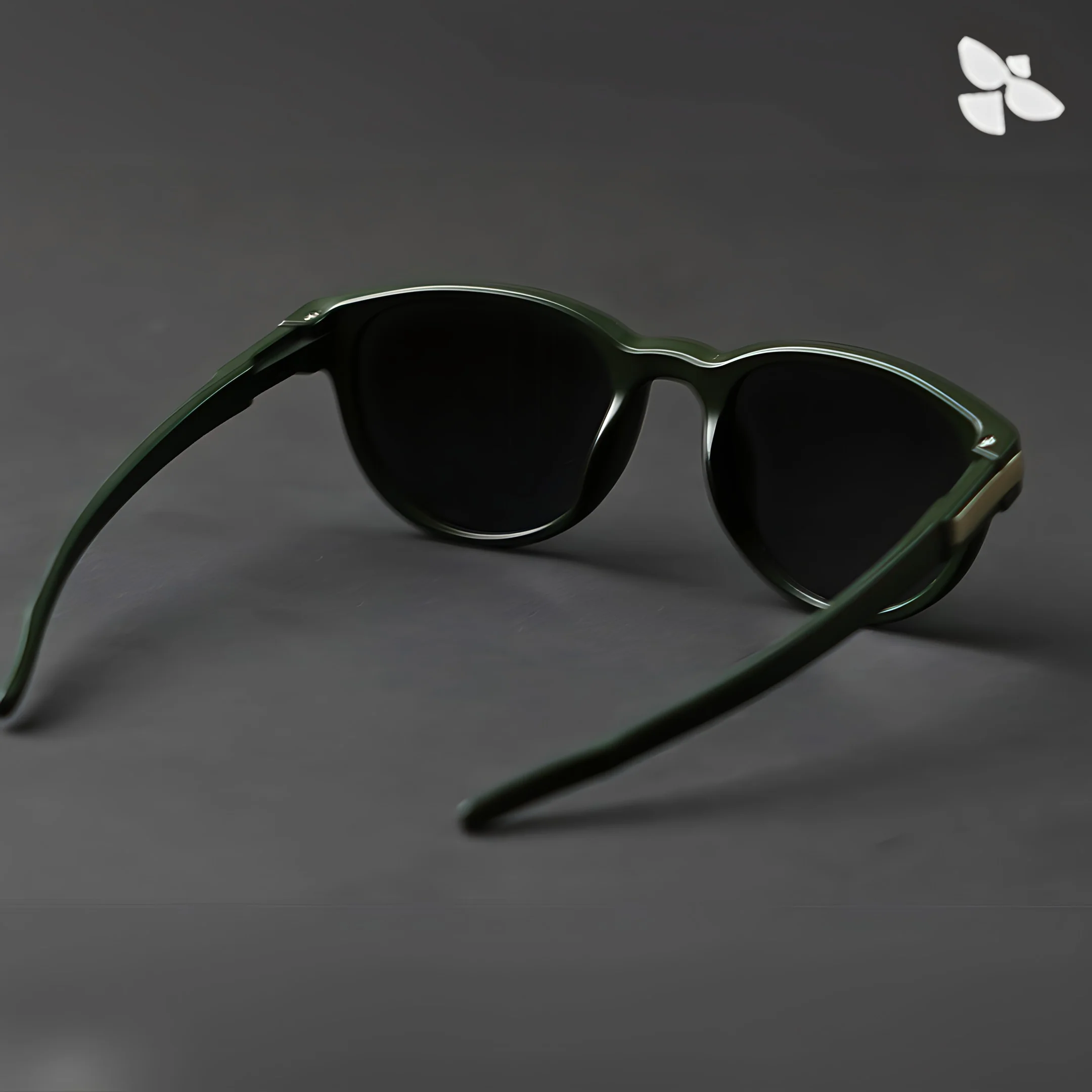 THE BOSS Olive Green Unisex UV400 HD Pro Sunglasses - Image 3