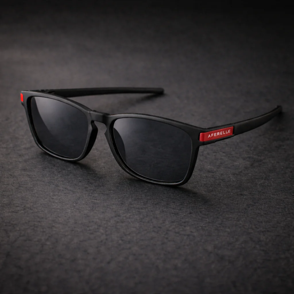 THE PRODUCER | V3 Unisex Matt Black UV400 HD Pro Sunglasses