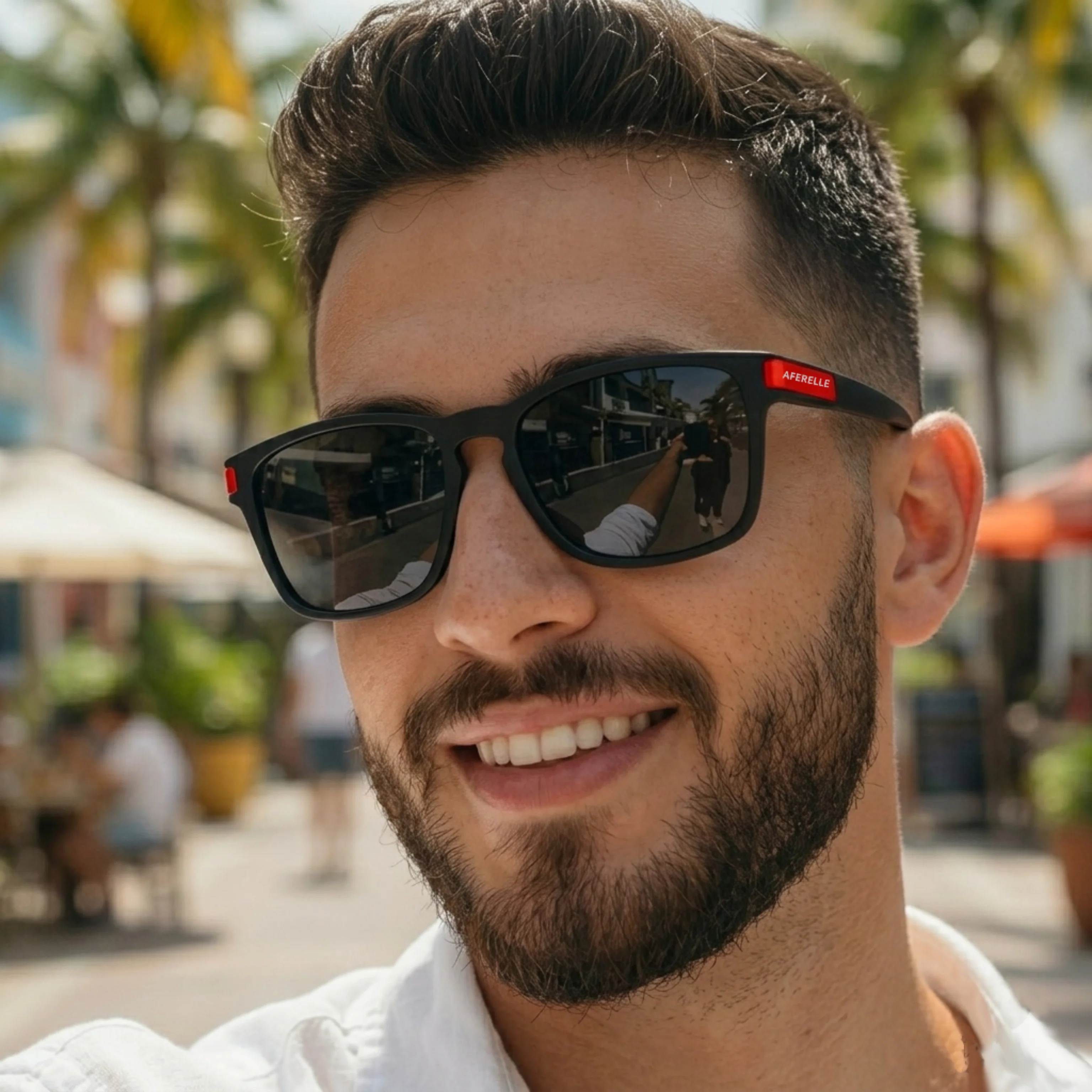 THE PRODUCER | V3 Unisex Matt Black UV400 HD Pro Sunglasses - Image 2