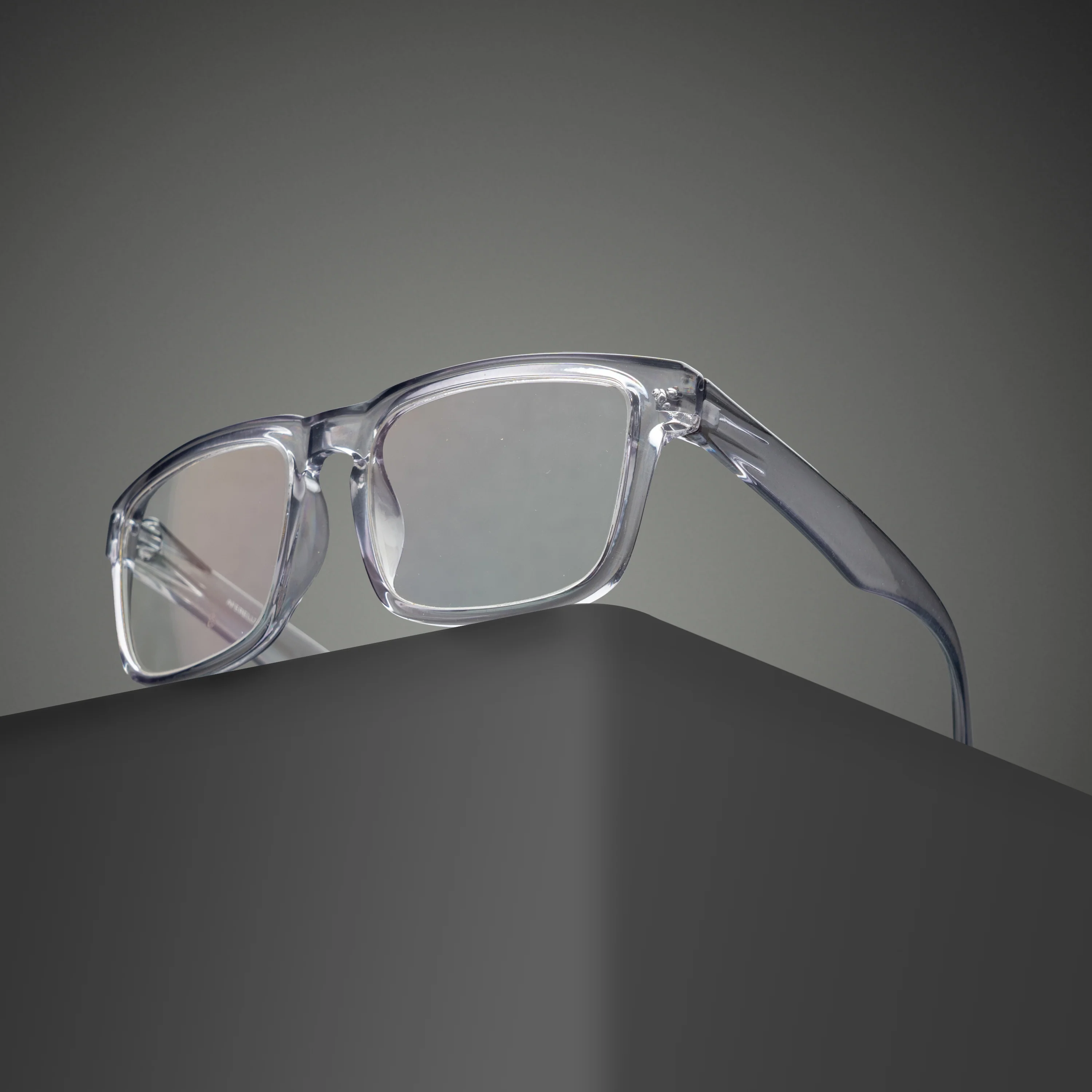 white grey frame screen glass