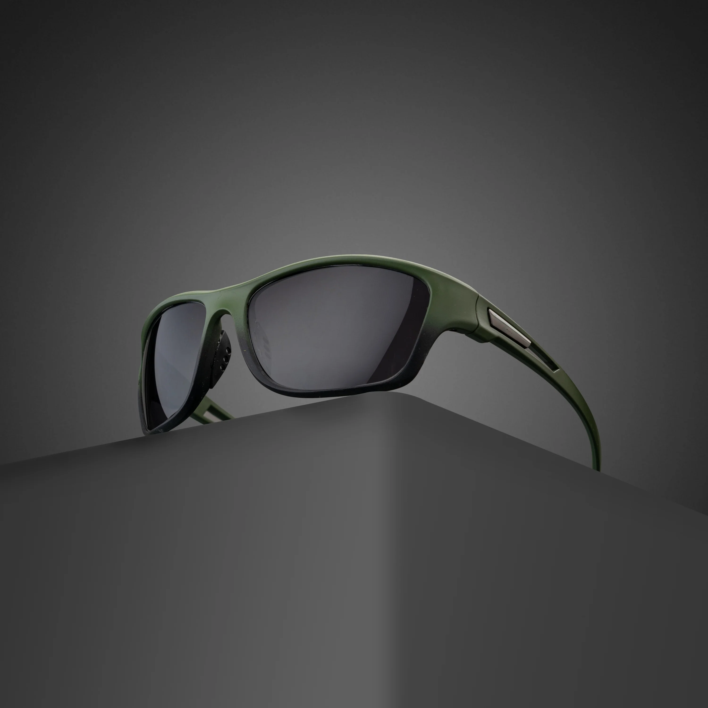 WRAP ARMY BLACK Unisex UV400 HD Pro Sunglasses