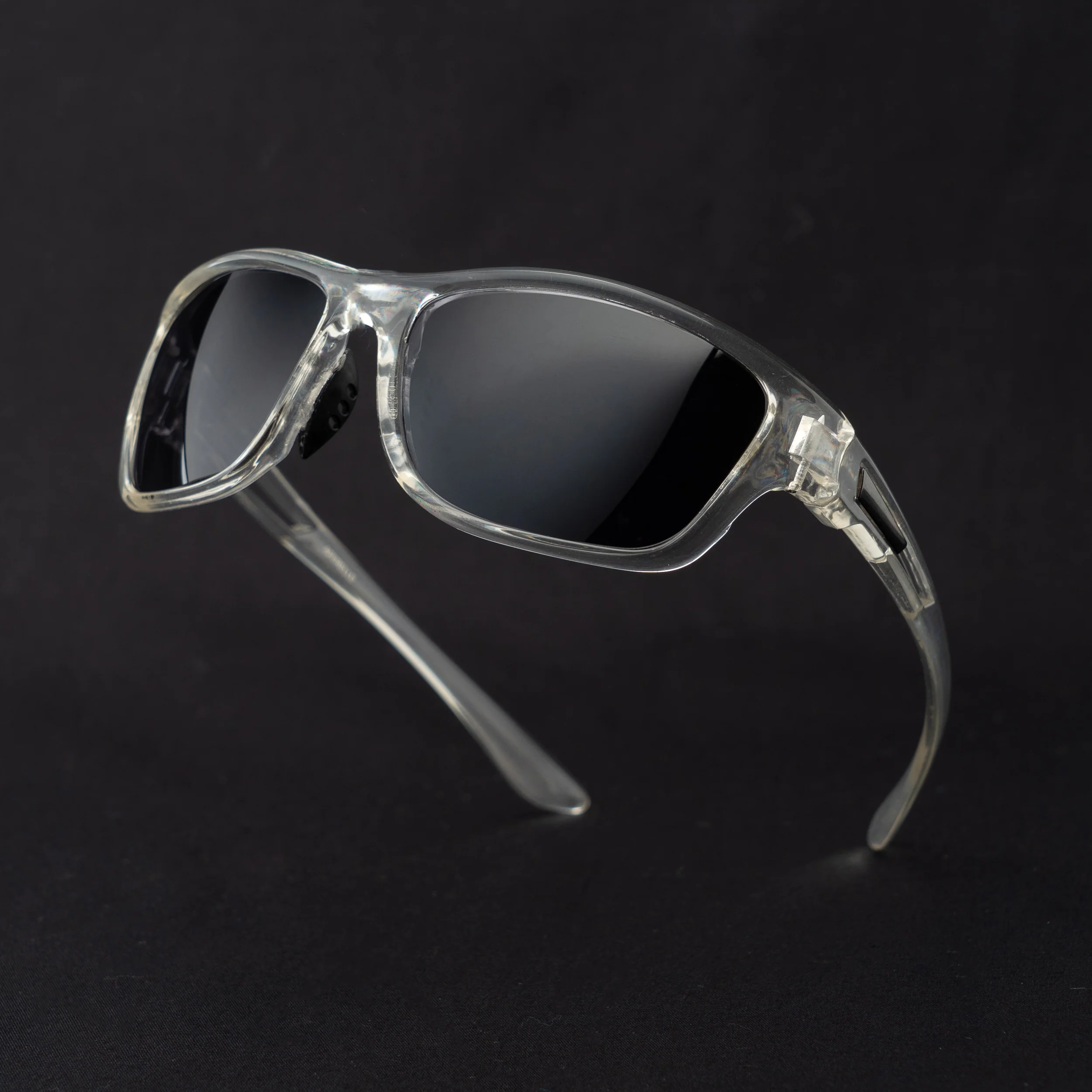WRAP GLOSSY BLACK  Unisex UV400 HD  Pro Sunglasses - Image 3